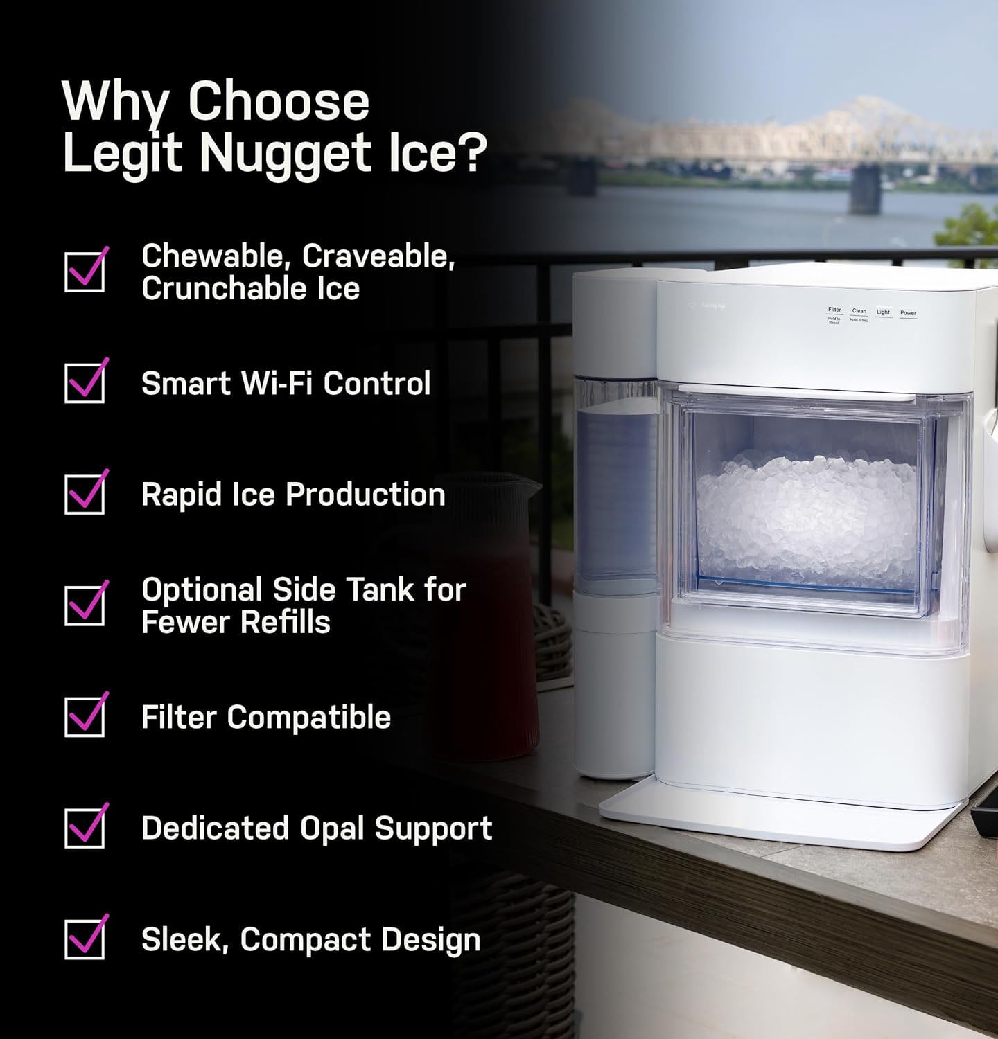 Chewable Nugget Ice Maker