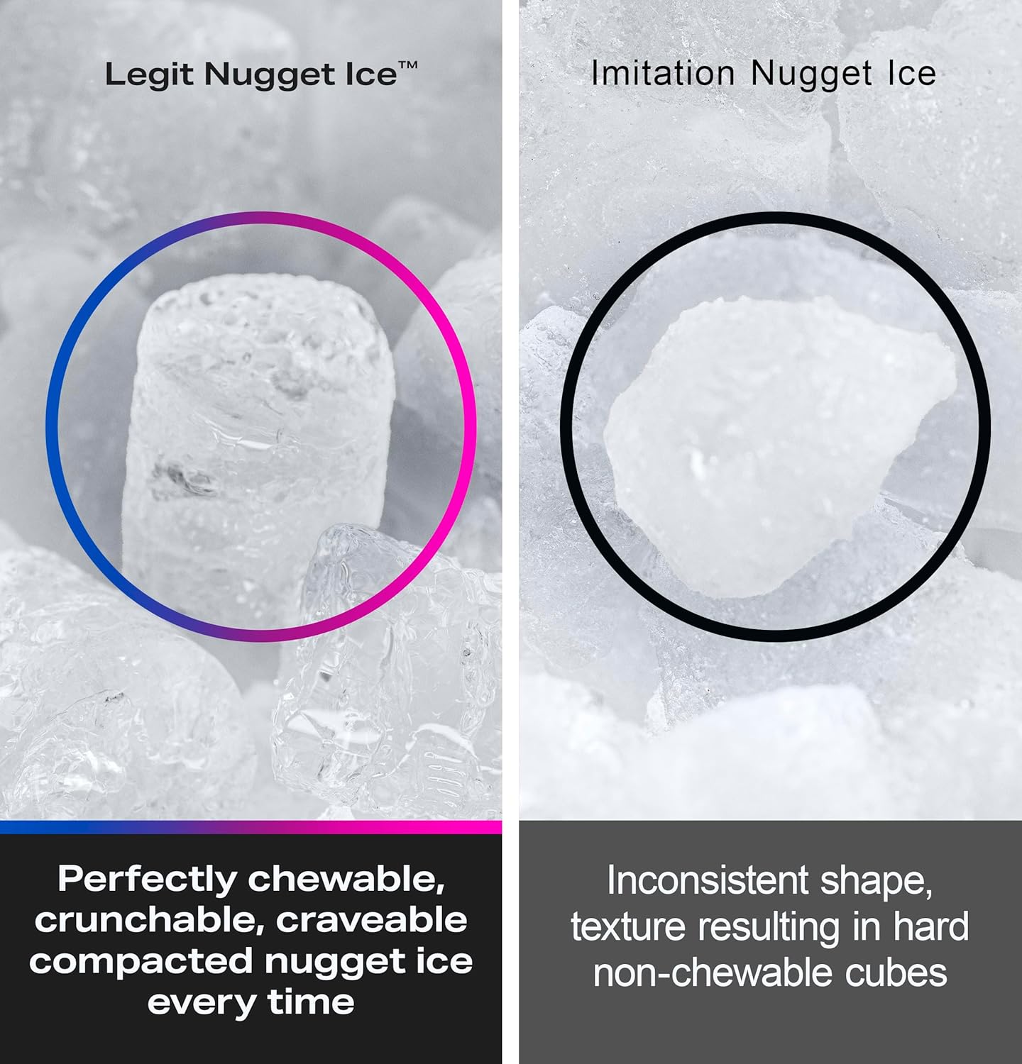 Chewable Nugget Ice Maker